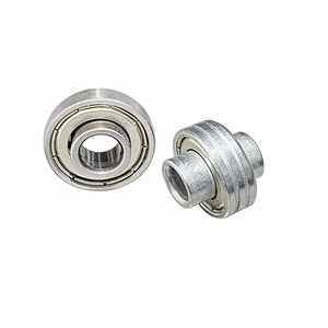 Vendita Diretta dalla Fabbrica Cuscinetto 608 Non Standard Puleggia a Doppia Convessità o Singola Convessità per Skateboard Rivestita in Gomma Precisione P0 - Product Image 1