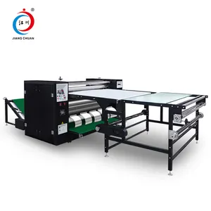 1.8m Width Automatic Oil Drum Textile Roller Sublimation Heat Transfer Press Machine