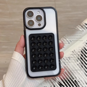 Cốc hút Silicone trường hợp điện thoại cho <span class=keywords><strong>Iphone</strong></span> 17 Pro Max màu rắn chống sốc siêu an toàn Grip tất cả-trong-một <span class=keywords><strong>Selfie</strong></span> <span class=keywords><strong>Stick</strong></span> Kit - Product Image 4