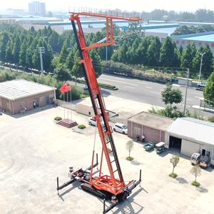 Crawler base aerial lifter Multi height adjustable lifter Metal building contractor equipment Construction <b>tile</b> lifter - Product Image 6