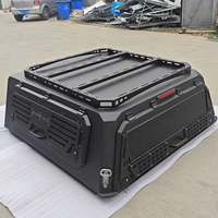 Auvent robuste pour BYD Shark 6 Double Cabine 3 portes à ailes de mouette, toit rigide en aluminium avec rails intégrés