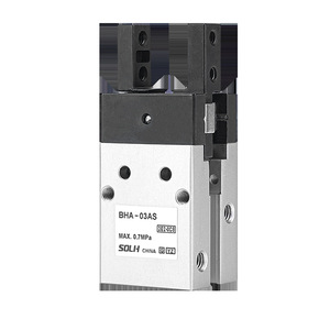 Cylindre pneumatique BHA-03AS, pince parallèle, actionneur à doigts, alliage d'aluminium, connexion filetée, état neuf pour les machines - Product Image 3
