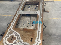 Joints d'étanchéité en caoutchouc EPDM Elesea VT04 VT10 VT20 VT40 pour échangeur eau-chaleur de moteur marin, résistance aux hautes températures, dureté 70 Shore