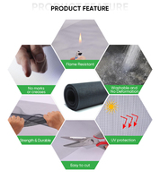 Malla Mosquitera Personalizada de 60x100 para Ventanas y Puertas, Malla de Fibra de Vidrio Contra Insectos