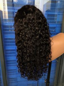 Parrucca in pizzo con capelli 100% capelli umani <span class=keywords><strong>mezza</strong></span> parrucca in pizzo senza colla HD - Product Image 3