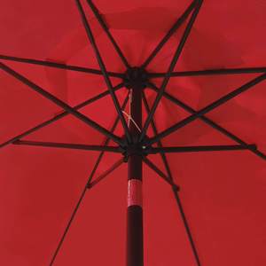 Parasol de patio de jardin extérieur imperméable d'ombre de plage de 10 pieds avec l'inclinaison et la manivelle de bouton poussoir, Parasols de <span class=keywords><strong>parapluie</strong></span> de marché avec la base - Product Image 2
