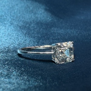Elegante Anillo de Boda de Diamante Cultivado en Laboratorio de Platino, Certificado IGI, Joyería Fina Premium para Celebración de Aniversario - Product Image 4