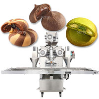 Machine de production de biscuits au chocolat, remplissage automatique, en acier inoxydable, 304 v, ligne de production de biscuits