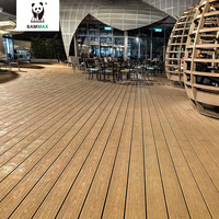 Planches de terrasse composites d'extérieur 140x21mm, en WPC massif co-extrudé, deuxième génération, pour aménagement de jardin
