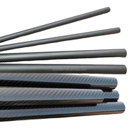 OEM Carbon Fiber Buis Carbon Fiber Pijpfitting Carbon Fiber Intercooler Piping Telescopische Carbon Fiber Pijp Verlengbare Pijp