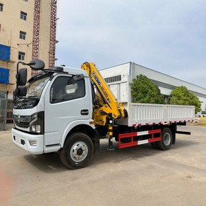 รถเครนติดรถบรรทุก Dongfeng 4x2 จากโรงงานจีน พร้อมบูมแบบ Knuckle Boom ขนาด 5 ตัน สำหรับงานขนย้ายวัสดุ - Product Image 5