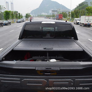 Couvercle de tonneau de couvercle de rouleau de lit de camionnette pour F150 RAM1500 ram2500 Maverick GMC Sierra <span class=keywords><strong>Silverado</strong></span> Colorado Canyou Tundra Tacoma - Product Image 5