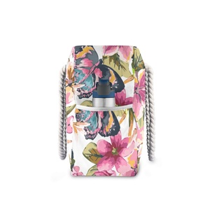 Wholesale High Quality Flower Design <b>Beach</b> <b>Bag</b> Summer Cotton Shoulder <b>Bag</b> for Women - Product Image 2