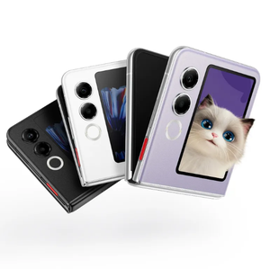 Meilleures ventes mondiales - ZTE Nubia Flip 2 5G - Écran pliable de 6,9 pouces - Dimensity 7300X - 12 Go + 512 Go - Batterie 4325 mAh - Smartphone 5G - Product Image 1