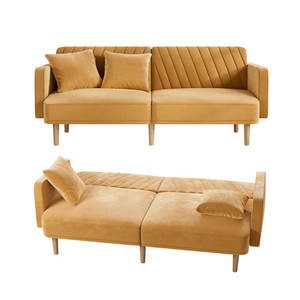 <span class=keywords><strong>Canapé</strong></span>-lit d'angle moderne pliable <span class=keywords><strong>2</strong></span>,<span class=keywords><strong>5</strong></span> <span class=keywords><strong>places</strong></span> Guangdong avec fonction couchage escamotable - Product Image 2