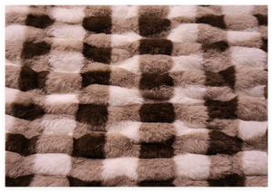 Couverture en <span class=keywords><strong>fausse</strong></span> <span class=keywords><strong>fourrure</strong></span> plissée double face - Product Image 5