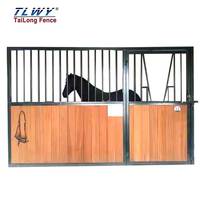 Écuries de chevaux préfabriquées Écurie portative stable enduite de poudre de bambou