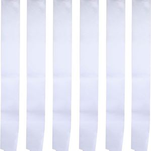 Banderas de satén en blanco para graduación 2026, banderola dorada para concurso de belleza, graduación, cumpleaños, despedida de soltera, regalos para fiestas de boda - Product Image 2
