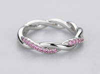 Bague de fiançailles moderne en platine certifiée IGI avec diamant brillant de laboratoire, sertissage en canal luxueux pour mariage et cérémonie nuptiale