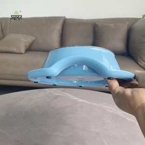 ความงามพึงพอใจหมวกรูปร่างชามอาหารสุนัข Anti-Skid เวลาอาหาร Feeder <span class=keywords><strong>มด</strong></span>หลักฐานแมวสุนัขชาม<span class=keywords><strong>ถาด</strong></span> - Product Image 6