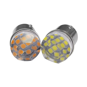 Nueva bombilla LED automática de 12V S25 <span class=keywords><strong>P21W</strong></span> P21/5W 1156 1157 BA15S BAY15D 3030 9SMD Flash estroboscópico Freno de coche señal de giro parada estacionamiento inverso - Product Image 6