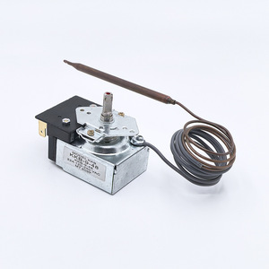Interrupteur de contrôle de température KKB KKB-9-48 22A 120-260VAC, thermostat capillaire, protection contre la surchauffe - Product Image 1