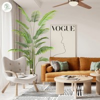 Bonsaï Artificiel Moderne Maison et Jardin, Faux Olivier Réaliste en Pot en Plastique pour Aménagement Paysager