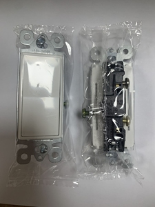 Cho ul được liệt kê 15A 120V-277V Mỹ đơn cực trang trí Rocker tường chuyển đổi ánh sáng NFC Mạng kết nối thiết bị chuyển mạch điện - Product Image 2