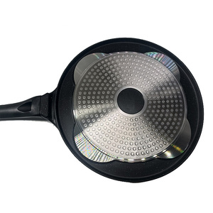 Productos DE <span class=keywords><strong>SALUD</strong></span> Sartén grande y segura para huevos de <span class=keywords><strong>aluminio</strong></span>, sartén antiadherente con 4 tazas de revestimiento de granito para el desayuno de la cocina del hogar - Product Image 4