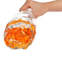 Conische schroefdop glazen flessen voor groothandel - 650ml fruitwijnflessen transparant verzegeld lege flessen buitenlandse likeurflessen