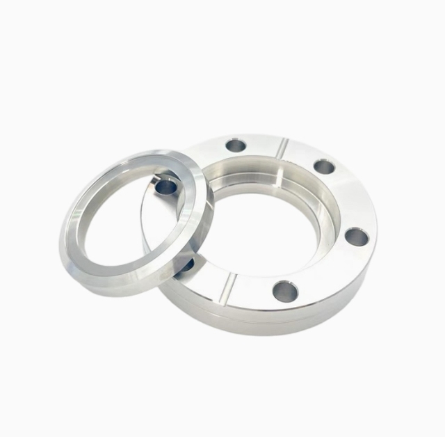 Stainless Steel 304 Rotatable High Vacuum Flange ISO-F / CF Split Loose Flange for Vacuum Chamber