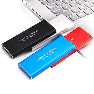 USB 3.0至M.<span class=keywords><strong>2</strong></span> NGFF固态驱动器外壳铝固态硬盘盒硬盘驱动器适用于笔记本电脑 - Product Image 5