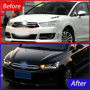 Kit de phares LED améliorés pour Citroën <span class=keywords><strong>C4</strong></span> L 2012-2016, lentille de projecteur LED <span class=keywords><strong>DRL</strong></span> de haute qualité, clignotant, Plug and Play - Product Image 6
