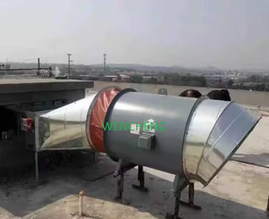 Ventilador axial a prueba de llamas <span class=keywords><strong>ATEX</strong></span> Ventilador axial de ventilación de 16 pulgadas con conducto de aire flexible Ventilador de flujo axial industrial - Product Image 4