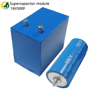 YKY modul daya kapasitor super Graphene 16V500F, modul daya kapasitor untuk starter mobil/audio starter/generator/Jump stater ultracapacitor 24V/48V/72V