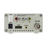 Émetteur TV analogique VHF/UHF TV-TX200 prenant en charge les entrées H/D/AV, émetteur de signal analogique avec antenne télescopique