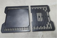 Nouvelle Arrivée Direct Usine OEM Barbecue de Camping Pliable et Portable d'Extérieur avec Roues, Gril à Gaz Démontable sur Roulettes avec Table