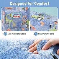 Fauteuil en sherpa doux et confortable pour enfants, fauteuil en mousse moelleux pour tout-petits, pour garçons et filles