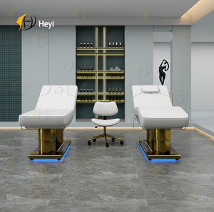 <span class=keywords><strong>Table</strong></span> <span class=keywords><strong>de</strong></span> <span class=keywords><strong>massage</strong></span> plate électrique réglable stationnaire d'<span class=keywords><strong>esthéticienne</strong></span> professionnelle la plus confortable - Product Image 3