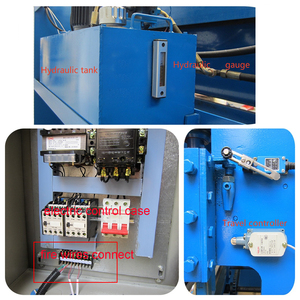Machine de pliage hydraulique semi-automatique bon marché de la marque HY pour tôles en aluminium, plastique et acier inoxydable, garantie 2 ans - Product Image 5