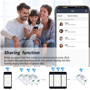 Tuya <span class=keywords><strong>Wifi</strong></span> RF433 tường chuyển đổi thông minh điều khiển từ xa chuyển đổi bền ON-OFF kính và PC chuyển đổi với ngẫu nhiên Sticker Alexa tương thích - Product Image 4