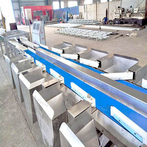 Machine automatique de tri de poids d'écrevisses de crevettes banane fruits légumes mini équipement de tri de poisson de classement de pommes de terre - Product Image 3