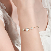 Bracelets et Joncs Hypoallergéniques en Argent 925 avec Moissanite 6,5 mm et 4 mm – Collection Best-Seller pour Femme