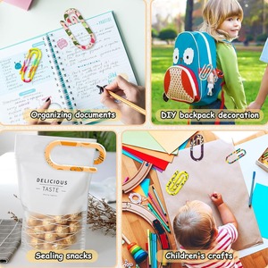 Clips de Papel Acrílicos Grandes de 10 cm, Bonitos Clips de Plástico <span class=keywords><strong>para</strong></span> Manualidades, Soporte <span class=keywords><strong>para</strong></span> <span class=keywords><strong>Libros</strong></span> <span class=keywords><strong>para</strong></span> Estudiantes, Colgador <span class=keywords><strong>para</strong></span> Mochila Escolar, Marcador de <span class=keywords><strong>Libros</strong></span> <span class=keywords><strong>para</strong></span> Oficina - Product Image 5