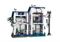 Bloques de Construcción Modernos 3 en 1 de Plástico ABS para Villa de Vacaciones en la Playa con Luces - Juguete Educativo para Mayores de 14 Años
