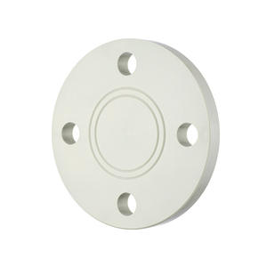 Rongsheng PPH Bouchon à bride aveugle DN15 DN20 DN25 DN32 DN40 DN50 DN65 DN80 DN100 pour tuyaux PVC, résistant aux produits chimiques - Product Image 1