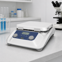 Agitateur magnétique chauffant numérique portable électrique de laboratoire, mélangeur magnétique de laboratoire, équipement de chauffage de laboratoire
