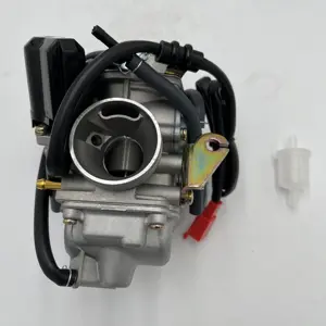 Buggy Engine Parts Carburetor Fit to GY6 125cc 150cc Scooter Moped Go Kart Dune ATV Quad PD24J