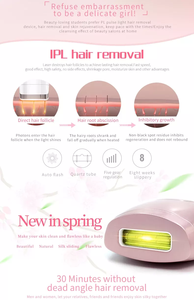 Xách tay IPL Laser Máy Cạo Lông cho phụ nữ cơ thể Máy tẩy lông không đau tiêm Tính năng cầm tay chăm sóc sắc đẹp công cụ nhựa - Product Image 3