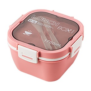 <b>Lunch</b> <b>Box</b> 1200ml Plastic Microwave Safe Portable For Office Workers - Product Image 3